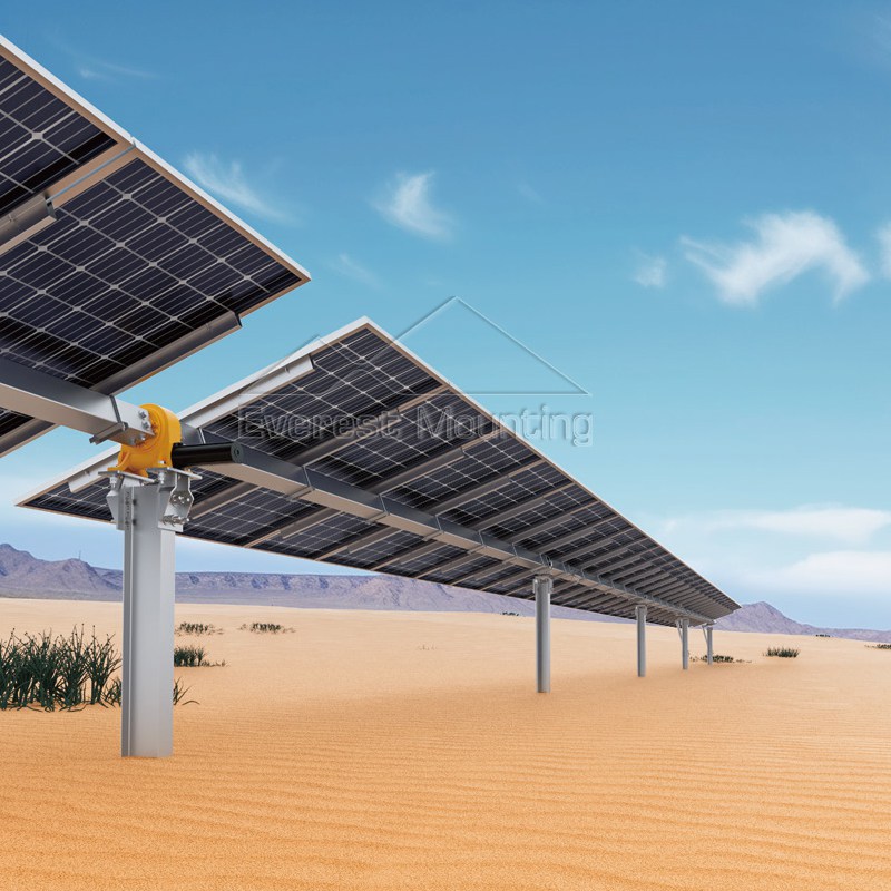single axis solar tracking system