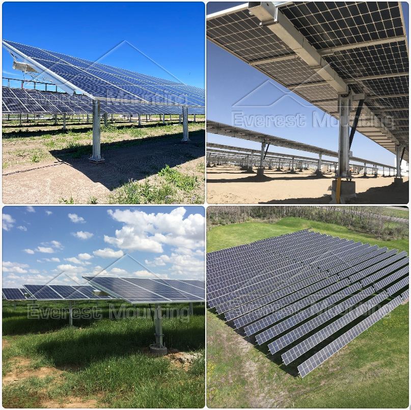 single axis solar tracker system