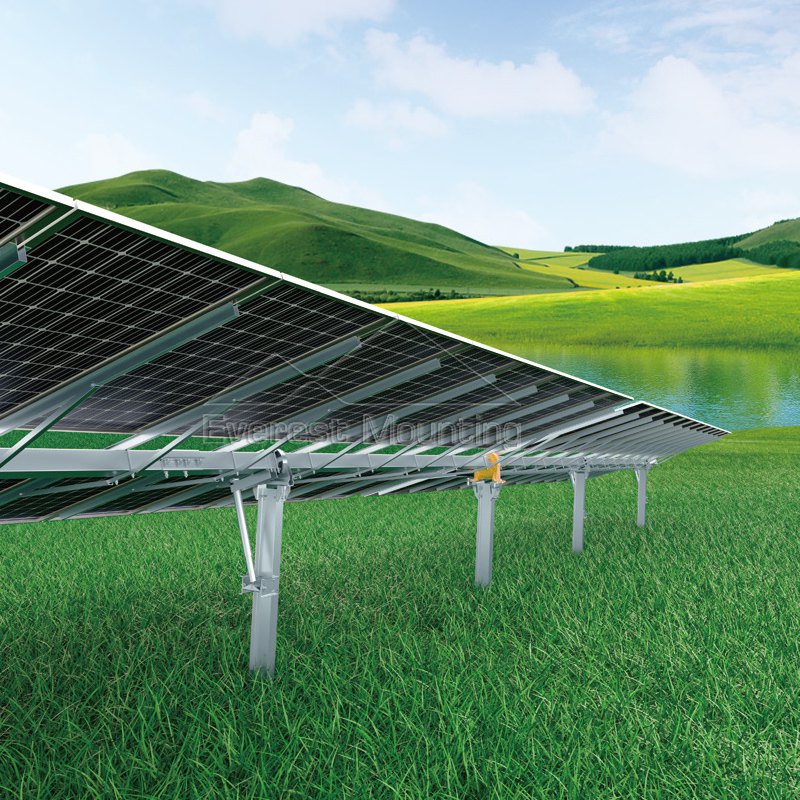 single axis solar tracking system