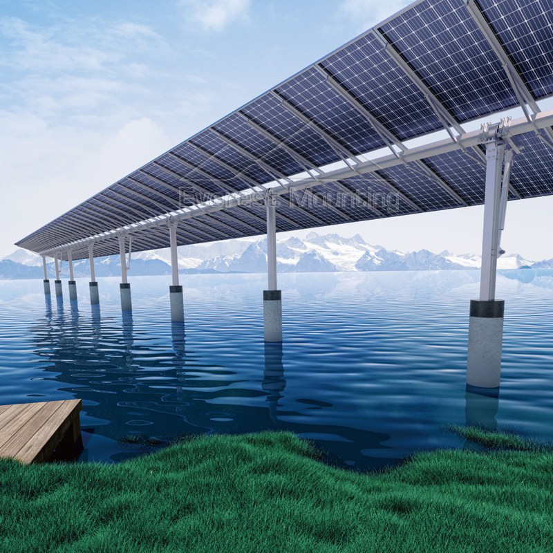 Single-axis solar tracking systems