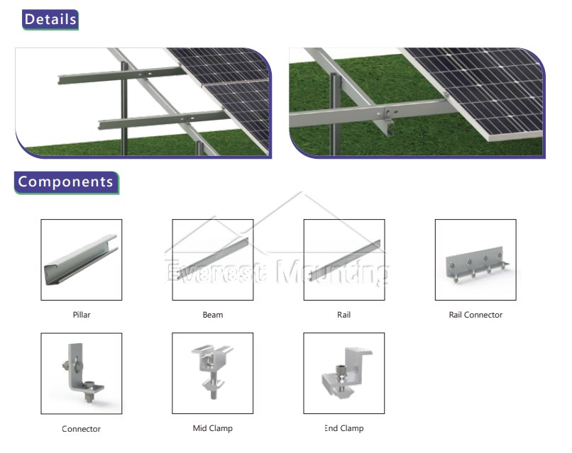 solar ground mounting system