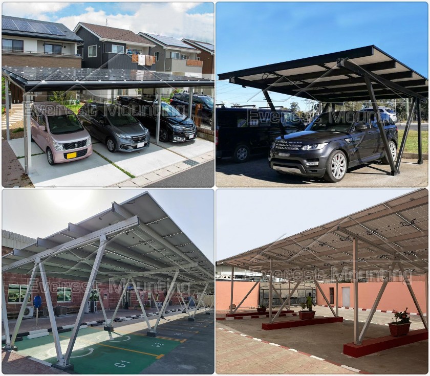 waterproof solar carport
