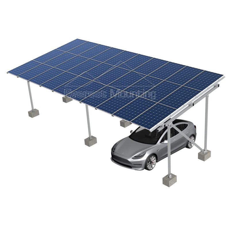 10KW PV Structure Solar Carport Manufacturers
