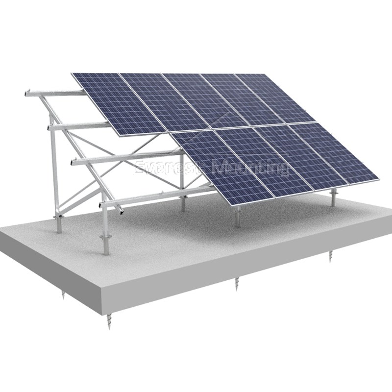 solar ground mounting bracket