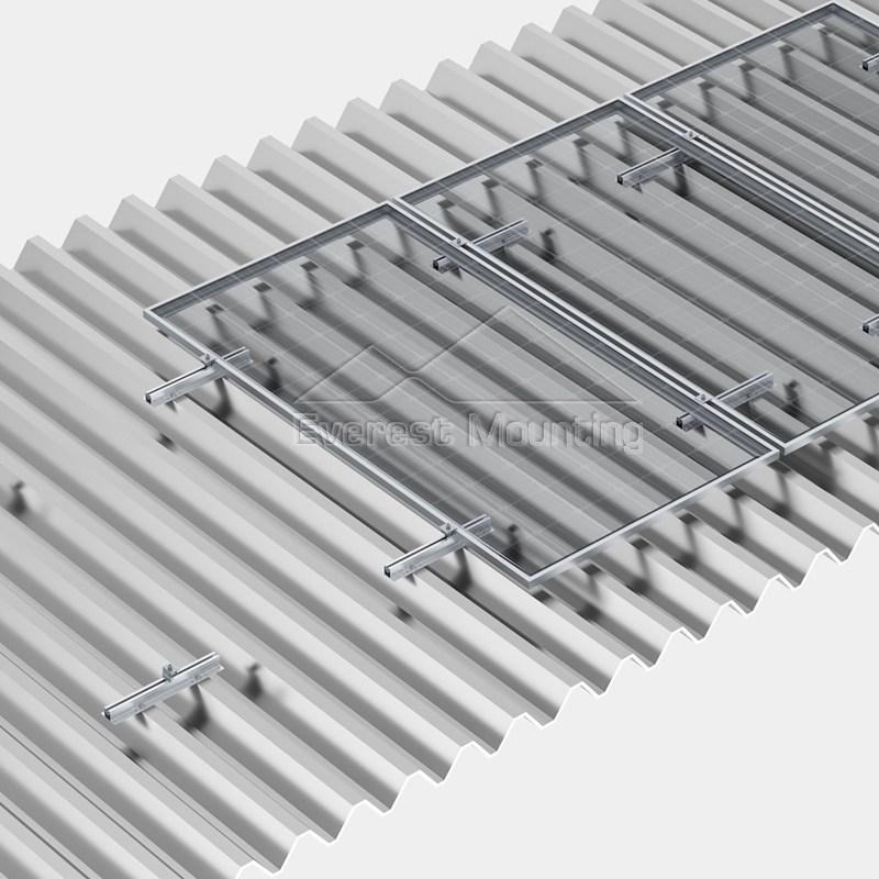 Metal Roof Solar Mounting System with Solar Mini Rail