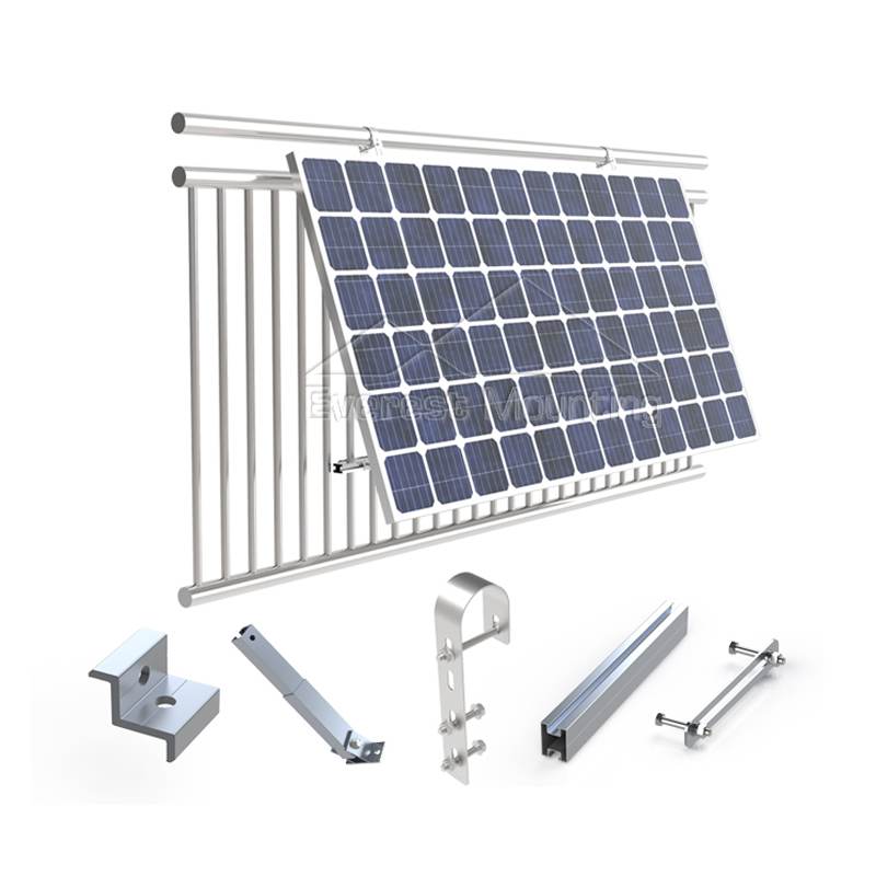 balcony solar mounting system