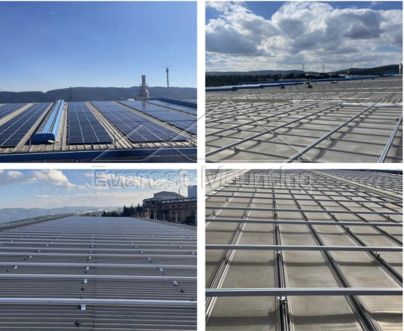 metal roof solar mounting system