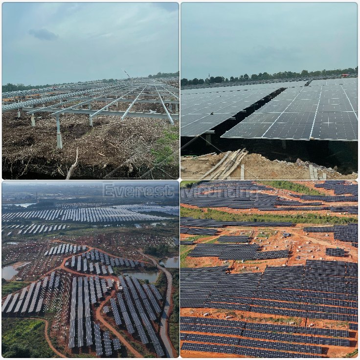 solar ground mounting bracket