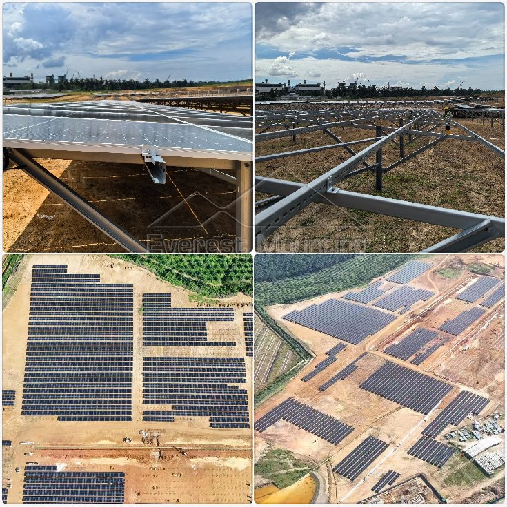 solar ground mounting bracket