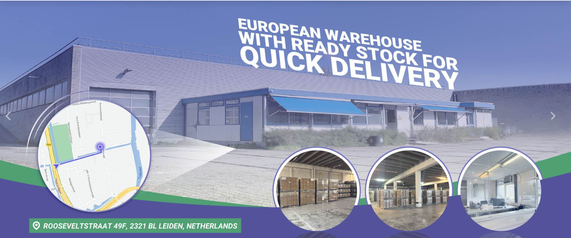 solar bracket European warehouse